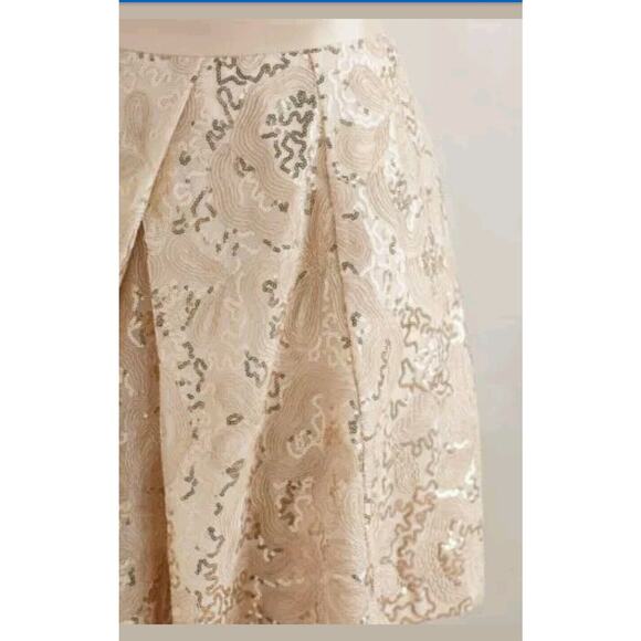 New Anthropologie Sequins Mezza Mini Skirt by Plenty by Tracy Reese $228 Size 12 - Picture 2 of 4
